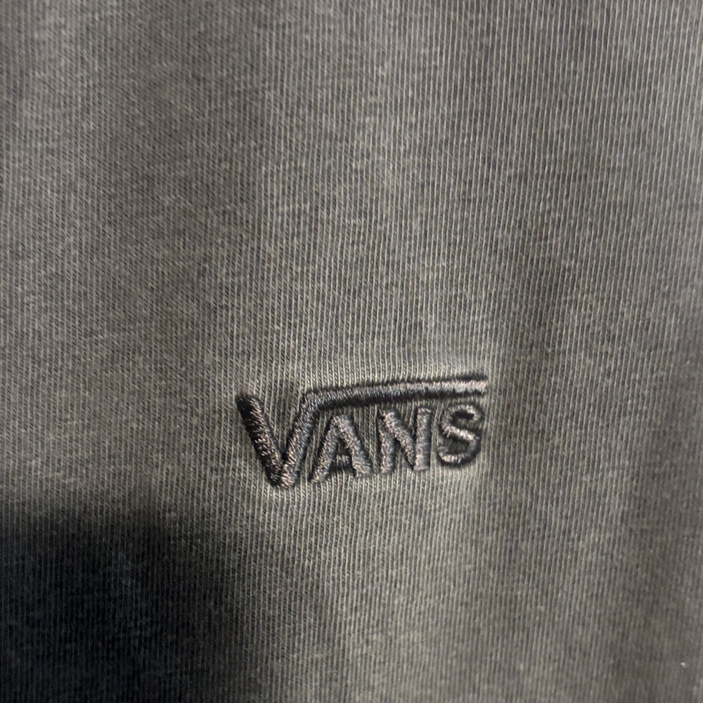 Vans Women's Charcoal Muscle Tee - Picture 5 of 5